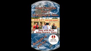Asian Market Series Part 3 Seasonings Sides