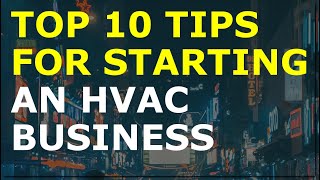 How to Start an HVAC Business | Free HVAC Business Plan Template Included