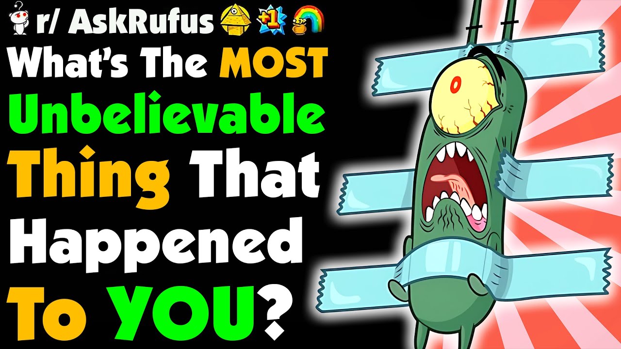 You Won’t Believe This Really Happened YouTube