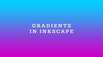 How To Use Gradients In Inkscape