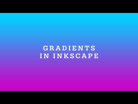 Como usar gradientes em Inkscape