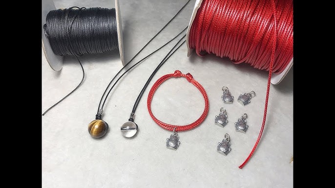 How to Make a Unisex Leather Cord Necklace with Slide Knots