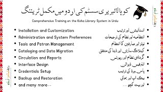 Complete course on the Koha library system in Urdu 2025 -کوہا نظامِ کتب خانہ پر ارُدوُ میں مکمل کورس screenshot 4