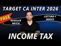 DT Lecture 1 🔥 FREE Demo | Perfect for Beginners | May 2026, Sep 2026 &amp; Jan 2027 | CA Ritwick Hasija