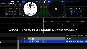 Roland DJ-202: Set and Repair Beatgrids