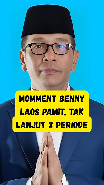 ๐ดMomment Pamit Benny Laos Tak Lanjut 2 Periode Bupati Morotai #shorts #bennylaos #bupatimorotai