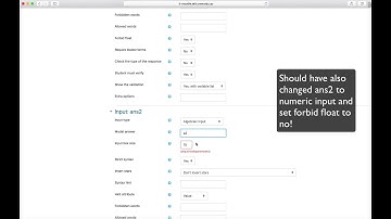 How to program simple numerical STACK question