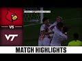 Louisville vs. Virginia Tech Match Highlights | 2025 ACC Men's Soccer