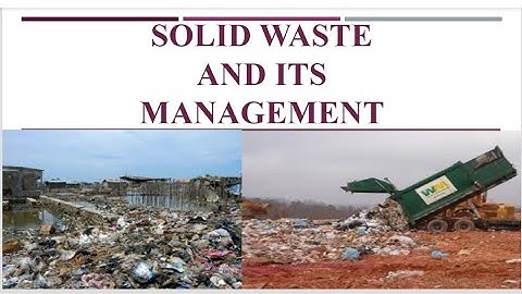 Solid waste management | General Science CSS Lecture Series