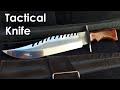 Fabricación de cuchillo Táctico estilo Rambo