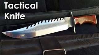 Fabricación de cuchillo Táctico estilo Rambo