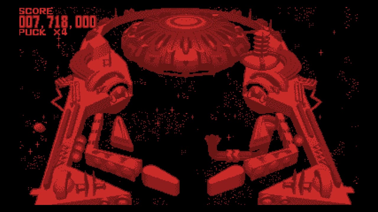 Galactic Pinball (Virtual Boy Game) - Ufo Stage Longplay