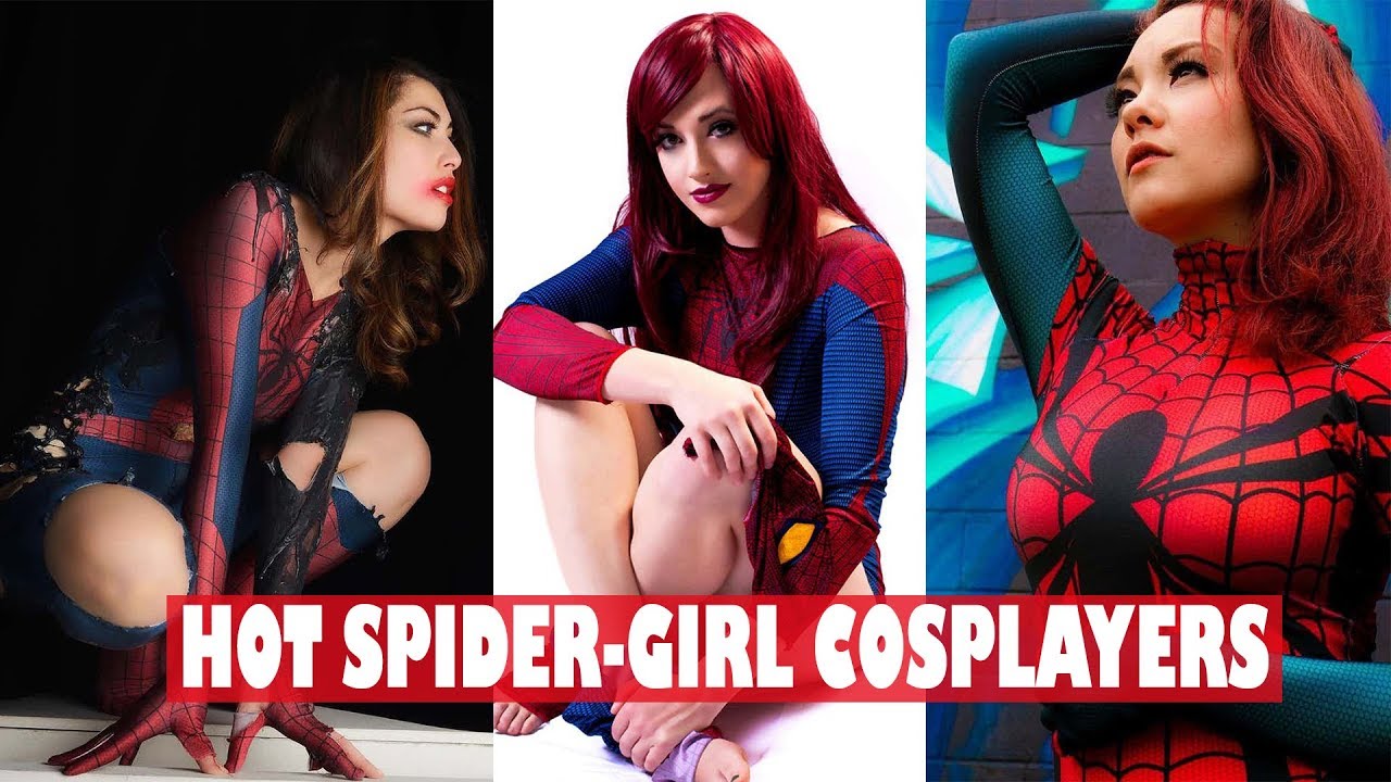 spider girl cosplay hot
