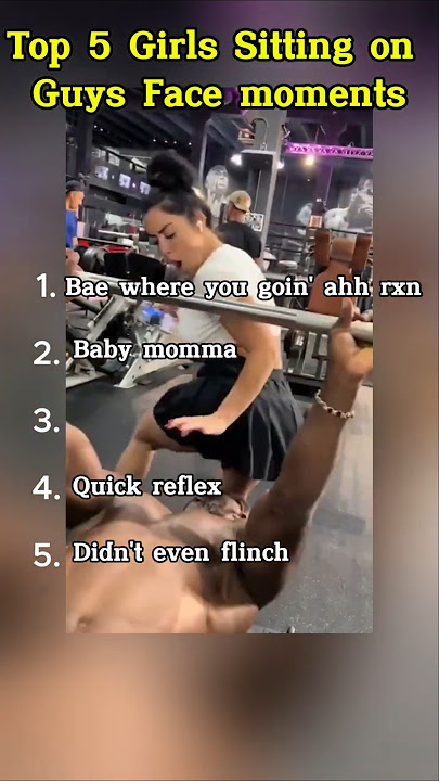Ranking GIRLS accidentally sitting on MEN face in GYM... #funnyvideo #gymmotivation #clips