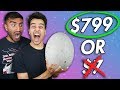 Guess The Price.... OR EAT IT! 💵🍖💵🥚GIANT EGG FOREIGN FOOD CHALLENGE!