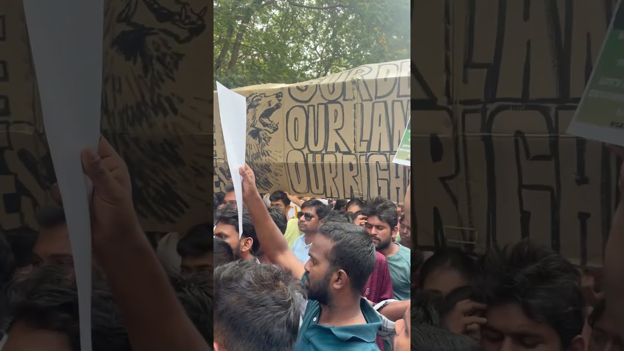 “Save UoH Land! 🚨🌿 | Students & Alumni Fight for Our Future” 