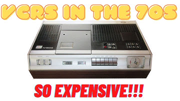 VCRs In The 70s : They Weren