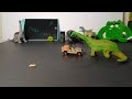 🦖 Jurassic Park en Play-Doh | Dinosaurio + Auto elegido por mi Hijo