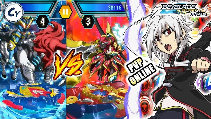 RISE! UPDATE 2.4.2 BEYBLADE BURST RIVALS UNION ACHILLES ACE DRAGON