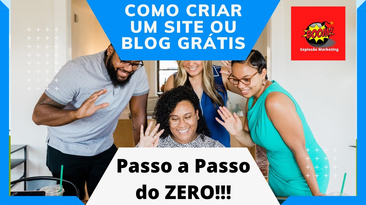 COMO CRIAR UM SITE GRÁTIS E PROFISSIONAL DO ZERO - Aula Prática Passo a ...