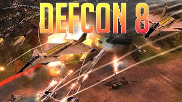 8 Player Free For All - Defcon 51 - Infantry General - Generals Zero Hour