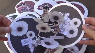 12 nouvelles cartes pop up twist en diagonale pour dire merci