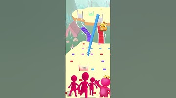 Bridge race part 36 #shorts #bridgerace #gaming #youtube #funny #viral #trending #shortsfeed #feed