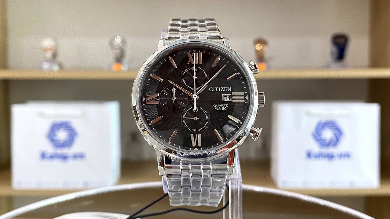 Xship.vn: Highlights | Citizen Chronograph Quartz Black Dial Men