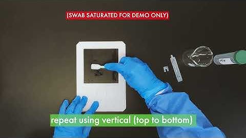 Surface Wipe Sampling Technique