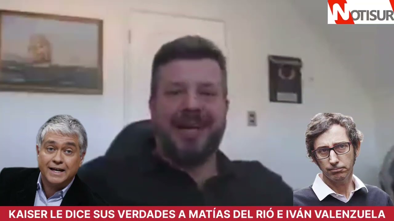 Johannes Kaiser le dice sus verdades a Matías del Río e Iván Valenzuela: Periodistas o activistas
