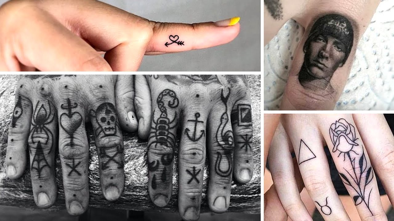 Finger Tattoos for Men  Design Ideas for Guys