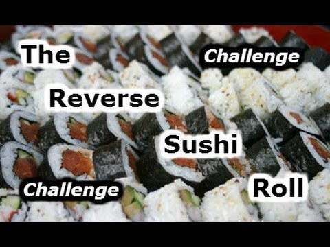 The Reverse Sushi Roll Challenge (L.A BEAST Video Response)