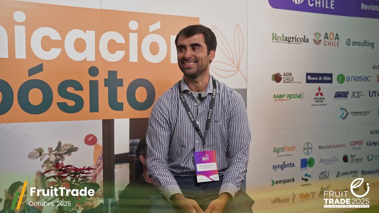 Sebastián V. | Viveros Teno: Plantas frutales Agricultura Sustentable | Fruittrade 2025 Fedefruta