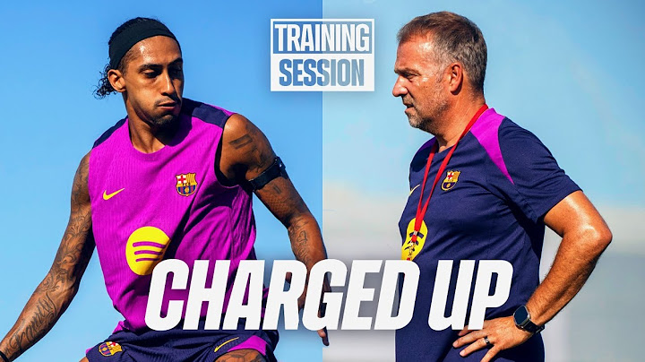 FULL OF ENERGY AND READY FOR MORE 🔋 | FC Barcelona 🔵🔴
