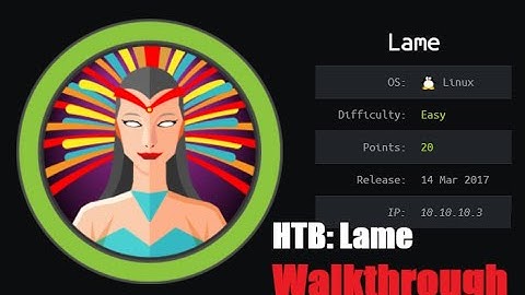 Lame Walkthrough | HTB Retired | TJ NULL OSCP like Boxes | HackTheBox