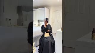 Jawdas Handmade Black Side Wrap Abaya fashion modestwear dress modestyclothing modestfashion