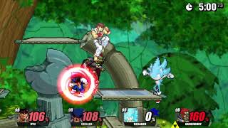 SSF2 Beta FMC: Ryu Vs Exeller Vs Negagegn Vs Ganondorf