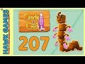 Candy Crush Soda Saga Level 207 Chocolate mode 3 Stars 