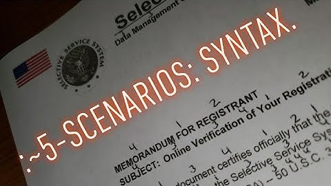 :~5-SCENARIOS: SYNTAX.