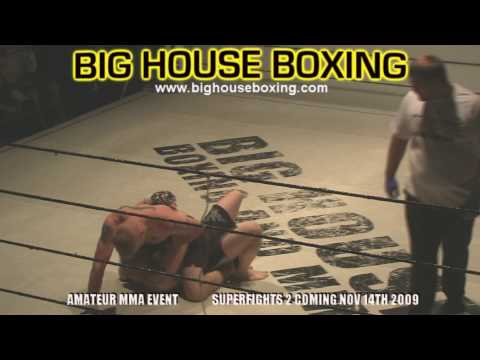 Justin Gibson vs mark Hazen mma fight big house bo...