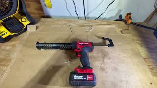 Bauer/Harbor Freight 20 Volt Caulk Gun FIRST IMPRESSION