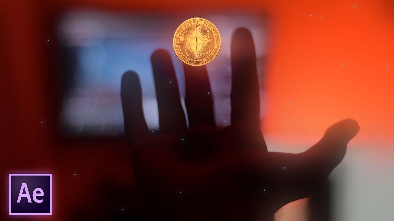 How I Created this 3D Crypto Art with Element 3D! | (Timelapse)