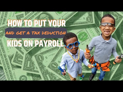Cara Pasang Anak Anda di Payroll dan Get A Pajak Write Off