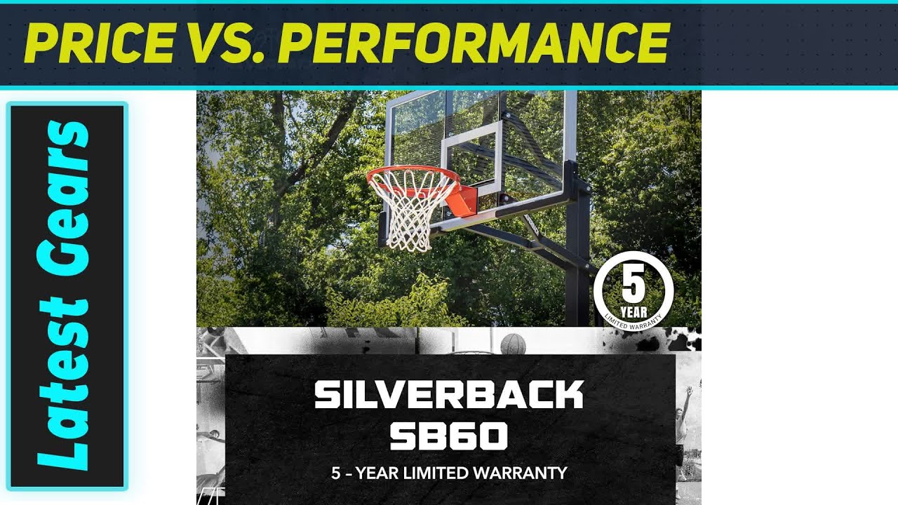 Silverback SB54: Dominate the Court with this Amazing In-Ground Basketball Hoop!