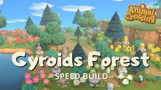 Gyroids Forest - Speed Build - Animal Crossing New Horizons