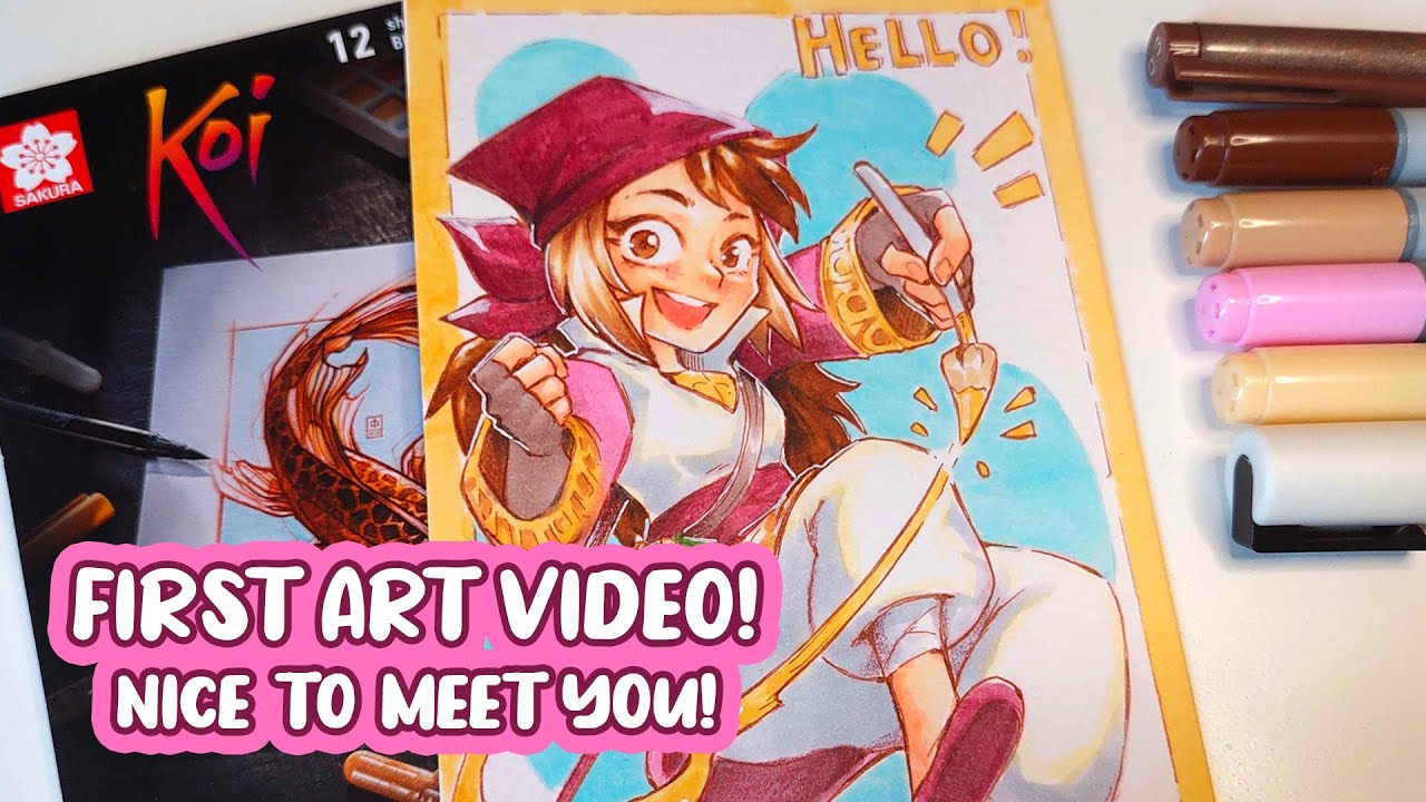 First Art Video! Meet the artist! - YouTube