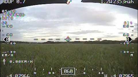 PlayUAVOSD test mission