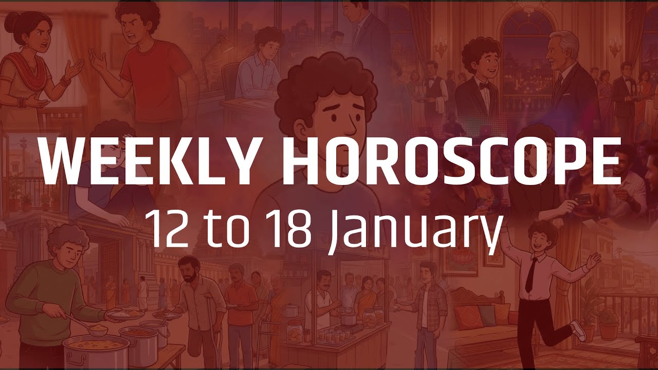 Weekly Horoscope 12-18 January 2026 | Saptahik Rashifal Mesh to Meen | AstroFills Astrology