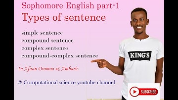 Sophomore English (Basic writing skills) in translation to Afaan Oromoo and Amharic languages part 1