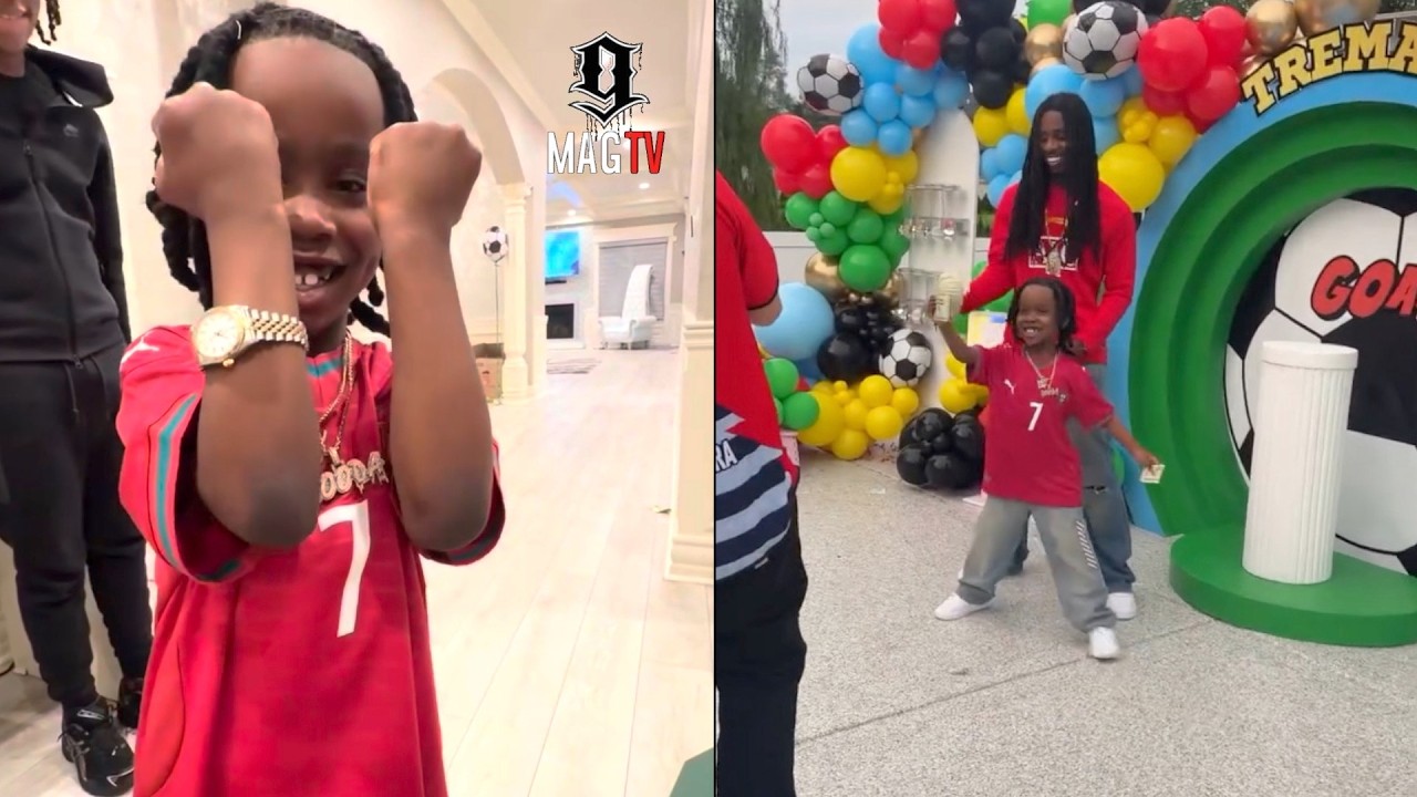 Polo G Gives His Son Tremani a Rolex Watch for His Seventh Birthday! ⌚️